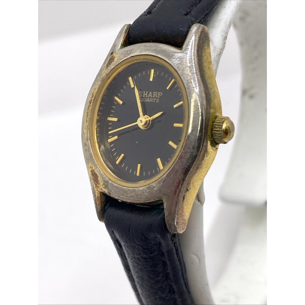 Vintage Sharp Womens Gold Wath New Battery